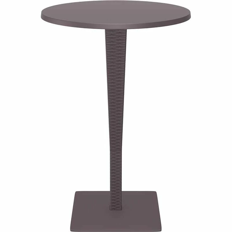 Siesta RIVA BAR ΤΡΑΠΕΖΙ Φ70/108εκ. BROWN ΠΟΛ/ΝΙΟΥ 2 Siesta RIVA BAR ΤΡΑΠΕΖΙ Φ70/108εκ. BROWN ΠΟΛ/ΝΙΟΥ - Image 2