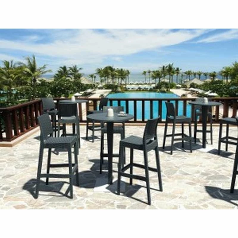 Siesta RIVA BAR ΤΡΑΠΕΖΙ Φ70/108εκ. BROWN ΠΟΛ/ΝΙΟΥ 3 Siesta RIVA BAR ΤΡΑΠΕΖΙ Φ70/108εκ. BROWN ΠΟΛ/ΝΙΟΥ - Image 3