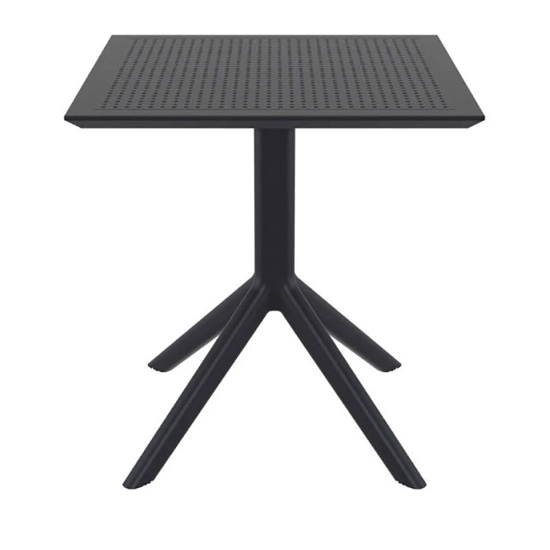 Siesta SKY BLACK 70X70X74εκ. ΤΡΑΠΕΖΙ ΠΟΛ/ΝΙΟΥ 1 Siesta SKY BLACK 70X70X74εκ. ΤΡΑΠΕΖΙ ΠΟΛ/ΝΙΟΥ