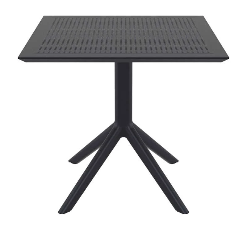 Siesta SKY BLACK 80X80X74εκ. ΤΡΑΠΕΖΙ ΠΟΛ/ΝΙΟΥ 1 Siesta SKY BLACK 80X80X74εκ. ΤΡΑΠΕΖΙ ΠΟΛ/ΝΙΟΥ