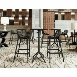 Siesta SKY BLACK BAR 60Χ60Χ108εκ.ΠΤΥΣ/ΝΟ ΤΡΑΠ. ΠΟΛ/ΝΙΟΥ -κατάστημα καρεκλών sky black bar 60χ60χ108εκπτυσ νο τραπ πολ νιου 3