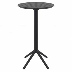 Siesta SKY BLACK BAR Φ60Χ108εκ.ΠΤΥΣ/ΝΟ ΤΡΑΠ. ΠΟΛ/ΝΙΟΥ