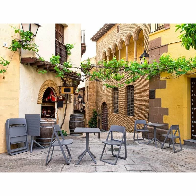 Siesta SKY DARK GREY 60Χ60X74εκ. ΤΡΑΠΕΖΙ ΠΤΥΣ/ΝΟ ΠΟΛ/ΝΙΟΥ 4 Siesta SKY DARK GREY 60Χ60X74εκ. ΤΡΑΠΕΖΙ ΠΤΥΣ/ΝΟ ΠΟΛ/ΝΙΟΥ - Image 4