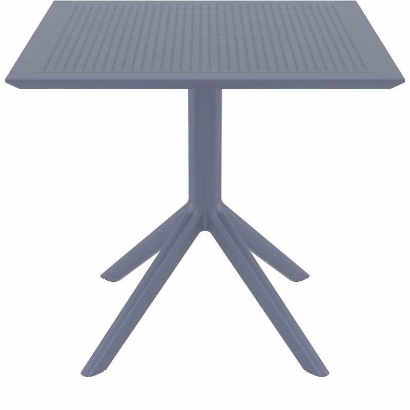 Siesta SKY DARK GREY 80X80X74εκ. ΤΡΑΠΕΖΙ ΠΟΛ/ΝΙΟΥ 2 Siesta SKY DARK GREY 80X80X74εκ. ΤΡΑΠΕΖΙ ΠΟΛ/ΝΙΟΥ - Image 2