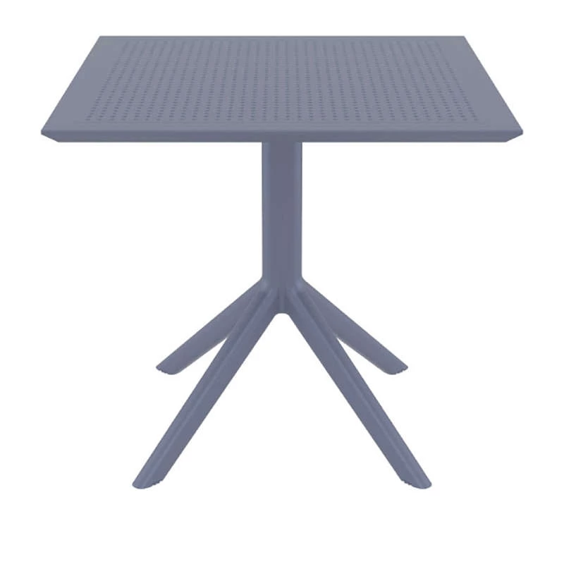 Siesta SKY DARK GREY 80X80X74εκ. ΤΡΑΠΕΖΙ ΠΟΛ/ΝΙΟΥ 1 Siesta SKY DARK GREY 80X80X74εκ. ΤΡΑΠΕΖΙ ΠΟΛ/ΝΙΟΥ