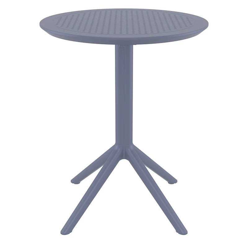 Siesta SKY DARK GREY Φ60X74εκ. ΤΡΑΠΕΖΙ ΠΤΥΣ/ΝΟ ΠΟΛ/ΝΙΟΥ 1 Siesta SKY DARK GREY Φ60X74εκ. ΤΡΑΠΕΖΙ ΠΤΥΣ/ΝΟ ΠΟΛ/ΝΙΟΥ