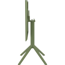 Siesta SKY OL.GREEN 60Χ60X74εκ. ΤΡΑΠΕΖΙ ΠΤΥΣ/ΝΟ ΠΟΛ/ΝΙΟΥ -κατάστημα καρεκλών sky olgreen 60χ60x74εκ τραπεζι πτυσ νο πολ νιου 2