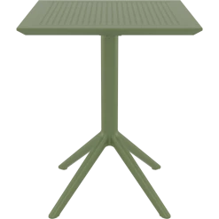 Siesta SKY OL.GREEN 60Χ60X74εκ. ΤΡΑΠΕΖΙ ΠΤΥΣ/ΝΟ ΠΟΛ/ΝΙΟΥ