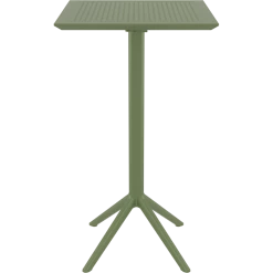 Siesta SKY OL.GREEN BAR 60Χ60Χ108εκ.ΠΤΥΣ/ΝΟ ΤΡΑΠ. ΠΟΛ/ΝΙΟΥ