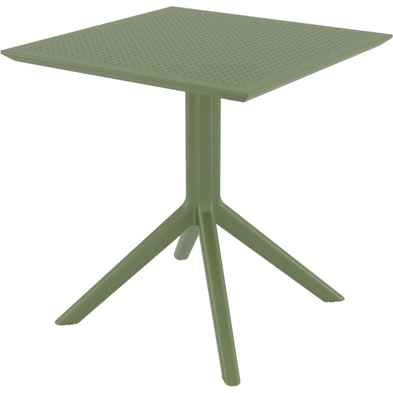 Siesta SKY OLIVE GREEN 70X70X74εκ. ΤΡΑΠΕΖΙ ΠΟΛ/ΝΙΟΥ 2 Siesta SKY OLIVE GREEN 70X70X74εκ. ΤΡΑΠΕΖΙ ΠΟΛ/ΝΙΟΥ - Image 2