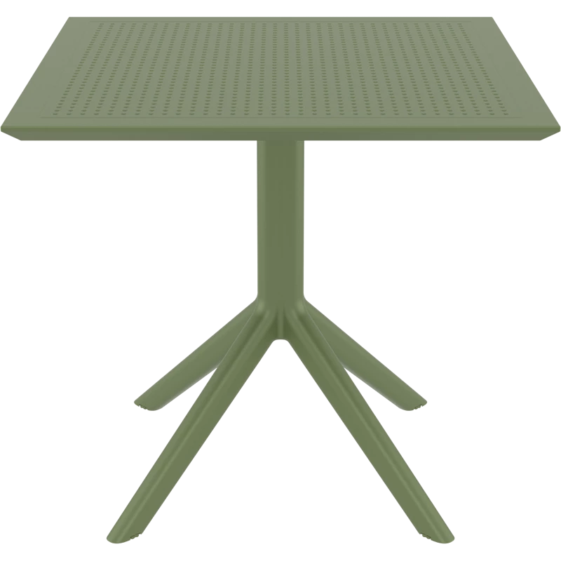 Siesta SKY OLIVE GREEN 80X80X74εκ. ΤΡΑΠΕΖΙ ΠΟΛ/ΝΙΟΥ 1 Siesta SKY OLIVE GREEN 80X80X74εκ. ΤΡΑΠΕΖΙ ΠΟΛ/ΝΙΟΥ