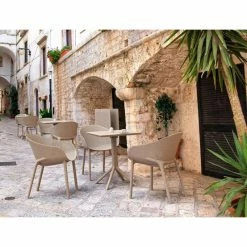 Siesta SKY TAUPE 60Χ60X74εκ. ΤΡΑΠΕΖΙ ΠΤΥΣ/ΝΟ ΠΟΛ/ΝΙΟΥ -κατάστημα καρεκλών sky taupe 60χ60x74εκ τραπεζι πτυσ νο πολ νιου 3