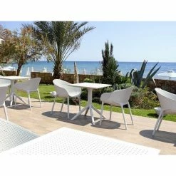 Siesta SKY TAUPE 70X70X74εκ. ΤΡΑΠΕΖΙ ΠΟΛ/ΝΙΟΥ -κατάστημα καρεκλών sky taupe 70x70x74εκ τραπεζι πολ νιου 2
