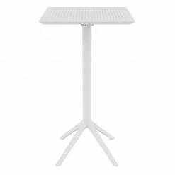 Siesta SKY WHITE BAR 60Χ60Χ108εκ.ΠΤΥΣ/ΝΟ ΤΡΑΠ. ΠΟΛ/ΝΙΟΥ