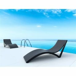 Siesta SLIM ΞΑΠΛΩΣΤΡΑ BLACK ΠΟΛ/ΝΙΟΥ -κατάστημα καρεκλών slim ξαπλωστρα black πολ νιου 4