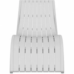 Siesta SLIM ΞΑΠΛΩΣΤΡΑ WHITE ΠΟΛ/ΝΙΟΥ -κατάστημα καρεκλών slim ξαπλωστρα white πολ νιου 2