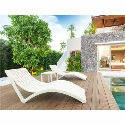 Siesta SLIM ΞΑΠΛΩΣΤΡΑ WHITE ΠΟΛ/ΝΙΟΥ -κατάστημα καρεκλών slim ξαπλωστρα white πολ νιου 4