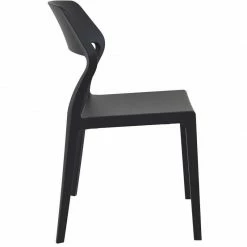 Siesta SNOW BLACK ΚΑΡΕΚΛΑ ΠΟΛ/ΝΙΟΥ -κατάστημα καρεκλών snow black καρεκλα πολ νιου 2