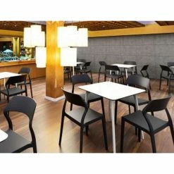 Siesta SNOW BLACK ΚΑΡΕΚΛΑ ΠΟΛ/ΝΙΟΥ -κατάστημα καρεκλών snow black καρεκλα πολ νιου 3