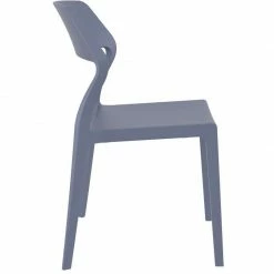 Siesta SNOW DARK GREY ΚΑΡΕΚΛΑ ΠΟΛ/ΝΙΟΥ -κατάστημα καρεκλών snow dark grey καρεκλα πολ νιου 2