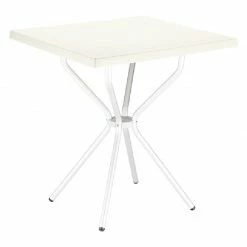 Siesta SORTIE BEIGE 70Χ70Χ72εκ. ΤΡΑΠΕΖΙ ΠΟΛ/ΝΙΟΥ/ΑΛΟΥΜ.