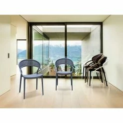 Siesta SUNSET DARK GREY ΚΑΡΕΚΛΑ ΠΟΛ/ΝΙΟΥ 7 Siesta SUNSET DARK GREY ΚΑΡΕΚΛΑ ΠΟΛ/ΝΙΟΥ -κατάστημα καρεκλών sunset dark grey καρεκλα πολ νιου 3