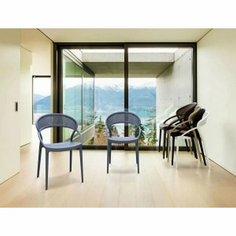 Siesta SUNSET DARK GREY ΚΑΡΕΚΛΑ ΠΟΛ/ΝΙΟΥ 4 Siesta SUNSET DARK GREY ΚΑΡΕΚΛΑ ΠΟΛ/ΝΙΟΥ - Image 4