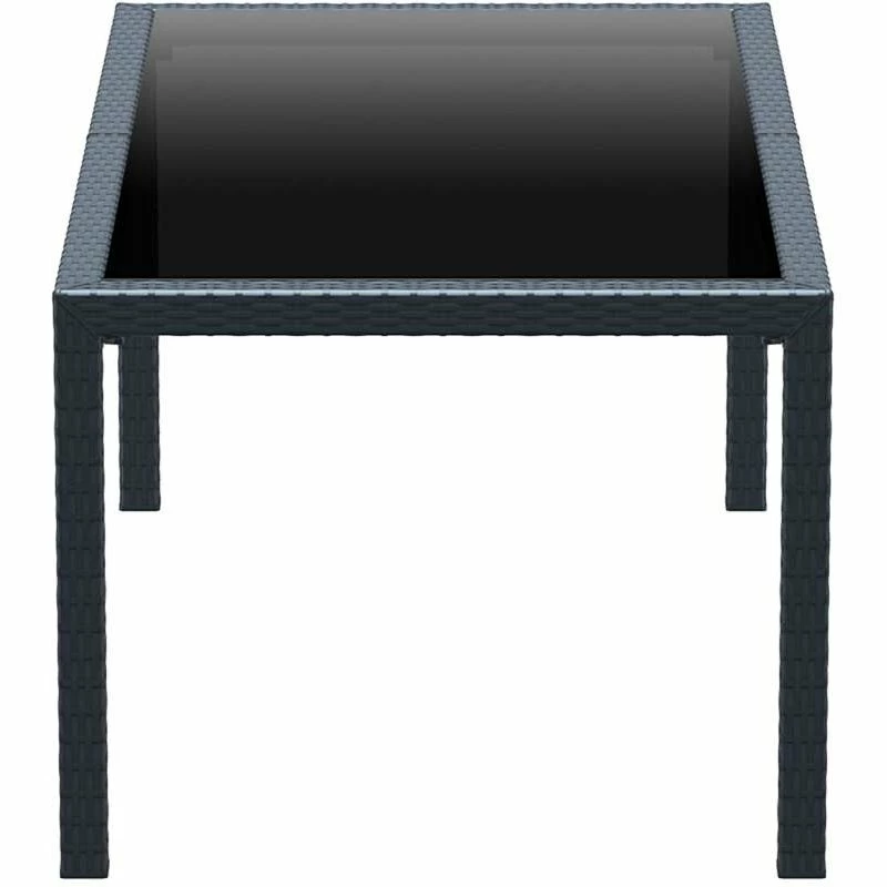 Siesta TAHITI DARK GREY 180Χ94Χ75εκ. ΤΡΑΠΕΖΙ ΜΕ ΤΖΑΜΙ ΠΟΛ/ΝΙΟΥ 3 Siesta TAHITI DARK GREY 180Χ94Χ75εκ. ΤΡΑΠΕΖΙ ΜΕ ΤΖΑΜΙ ΠΟΛ/ΝΙΟΥ - Image 3