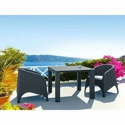 Siesta VEGAS RATTAN DARK GREY 100X100/140Χ75εκ. ΕΠΕΚΤ.ΤΡΑΠΕΖΙ 7 Siesta VEGAS RATTAN DARK GREY 100X100/140Χ75εκ. ΕΠΕΚΤ.ΤΡΑΠΕΖΙ -κατάστημα καρεκλών vegas rattan dark grey 100x100 140χ75εκ επεκττραπεζι 3