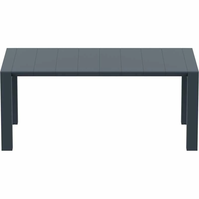 Siesta VEGAS RATTAN DARK GREY 100X180/220Χ75εκ. ΕΠΕΚΤ.ΤΡΑΠΕΖΙ 2 Siesta VEGAS RATTAN DARK GREY 100X180/220Χ75εκ. ΕΠΕΚΤ.ΤΡΑΠΕΖΙ - Image 2