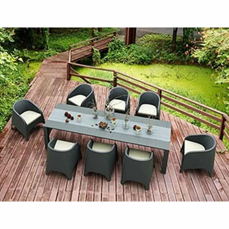 Siesta VEGAS RATTAN DARK GREY 100X260/300Χ75εκ. ΕΠΕΚΤ.ΤΡΑΠΕΖΙ 4 Siesta VEGAS RATTAN DARK GREY 100X260/300Χ75εκ. ΕΠΕΚΤ.ΤΡΑΠΕΖΙ - Image 4