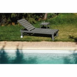 Lianos Ανακλινόμενη Ξαπλώστρα Pollywood 5 Θέσεων Με Αλουμίνιο Σκελετό 203480