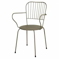 Lianos Γαλβανισμένη Στοιβαζόμενη Πολυθρόνα 186823