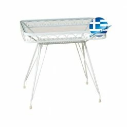 Lianos Γαλβανισμένο Χαμηλό Τραπέζι Φερ Φορζέ 3751 GALVANIZED