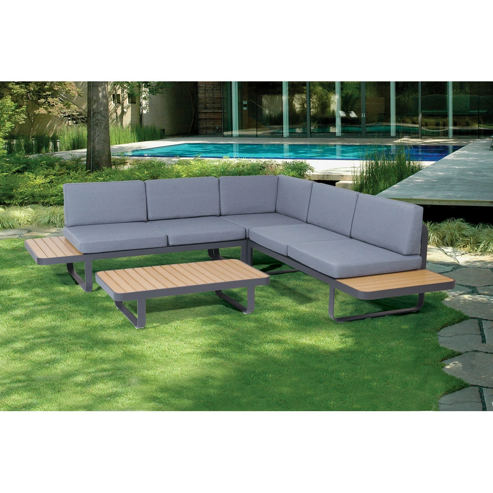 Lianos Γωνιακό Καθιστικό Σέτ Αλουμινίου 4 Τεμαχίων 186484 SANTA MARIA 1 Lianos Γωνιακό Καθιστικό Σέτ Αλουμινίου 4 Τεμαχίων 186484 SANTA MARIA