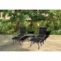 Lianos Καθιστικό Σέτ Rattan Με Μεταλλικό Σκελετό ,Σέτ 5 Τεμαχίων 203443