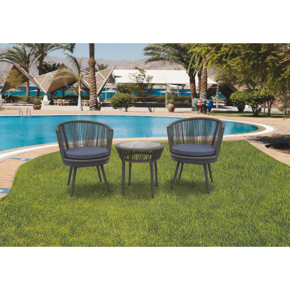 Lianos Καθιστικό Σέτ Αλουμινίου 3 Τεμαχίων 186499 SANTIAGO 1 Lianos Καθιστικό Σέτ Αλουμινίου 3 Τεμαχίων 186499 SANTIAGO