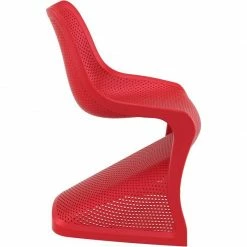Siesta Καρέκλα Πολυπροπυλενίου 4τμχ Bloom Red 50X58X85εκ. -κατάστημα καρεκλών καρέκλα πολυπροπυλενίου 4τμχ bloom red 50x58x85εκ 2