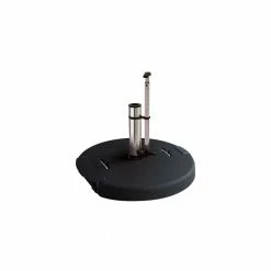 Lianos Λευκή Τσιμεντένια Βάση Ομπρέλας 60Kgr Με Λαβή Και Ρόδες RLTH-60W