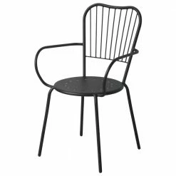 Lianos Μεταλλική Στοιβαζόμενη Πολυθρόνα 186758