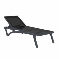 Ξαπλώστρα SIESTA PACIFIC WHITE/TURQUOISE ΠΟΛ/ΝΙΟΥ -κατάστημα καρεκλών ξαπλώστρα pacific 2