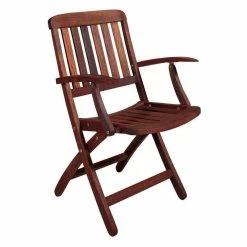 Lianos Ξύλινη Πτυσσόμενη Πολυθρόνα Χαμηλής Πλάτης Χωρίς Θέσεις Kwilla PEGU