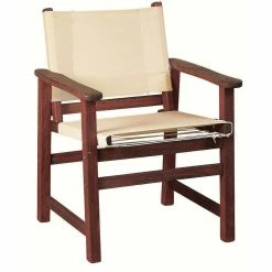 Lianos Ξύλινη Πτυσσόμενη Πολυθρόνα Χαμηλής Πλάτης Χωρίς Θέσεις Kwilla SUNCOASTER