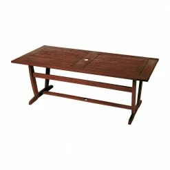 Lianos Ξύλινο Παραλ/μο Σταθερό Τραπέζι Kwilla PKT-24 TUSCON