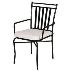 Lianos Στοιβαζόμενη Μεταλλική Πολυθρόνα Με Μαξιλάρι TC037