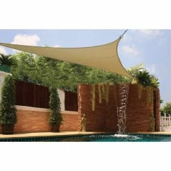 Lianos Τριγωνικό Διάτρητο Πανί Σκίασης 350x350 155512